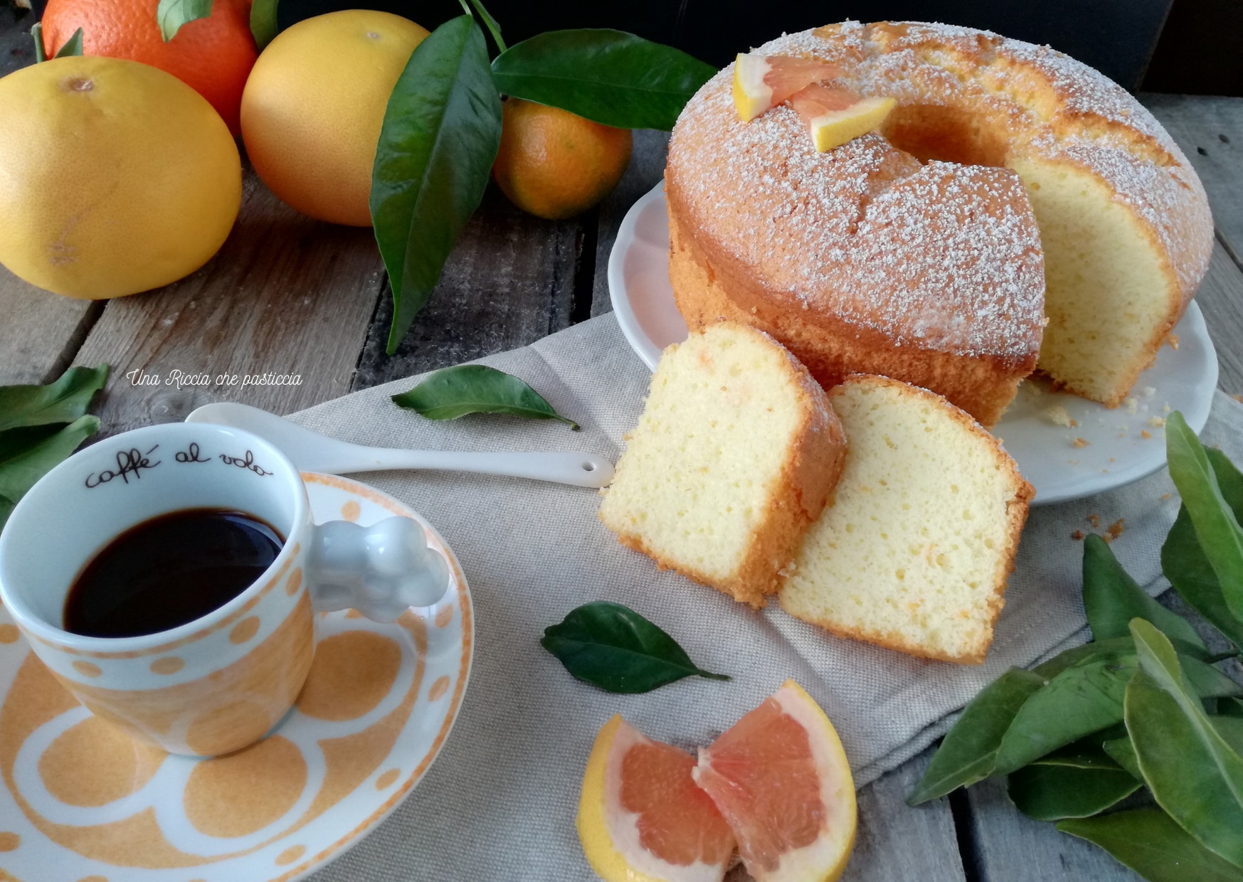 Grapefruit Bundt Cake