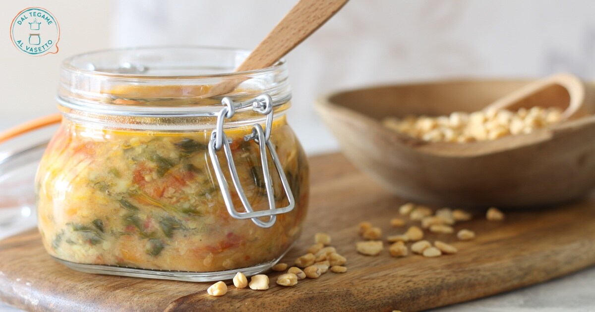 Grass Pea in Jar Cooking