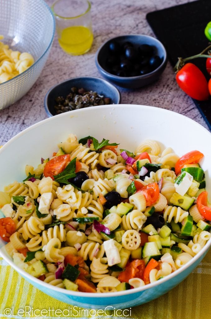 Greek Cold Pasta