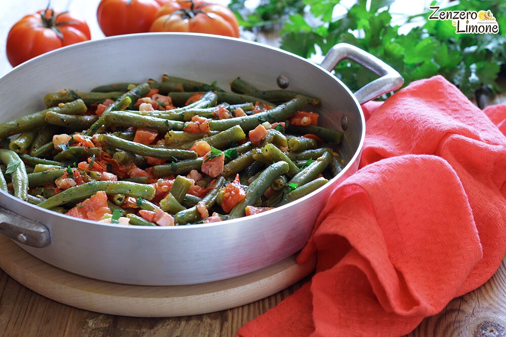Green Beans and Tomatoes