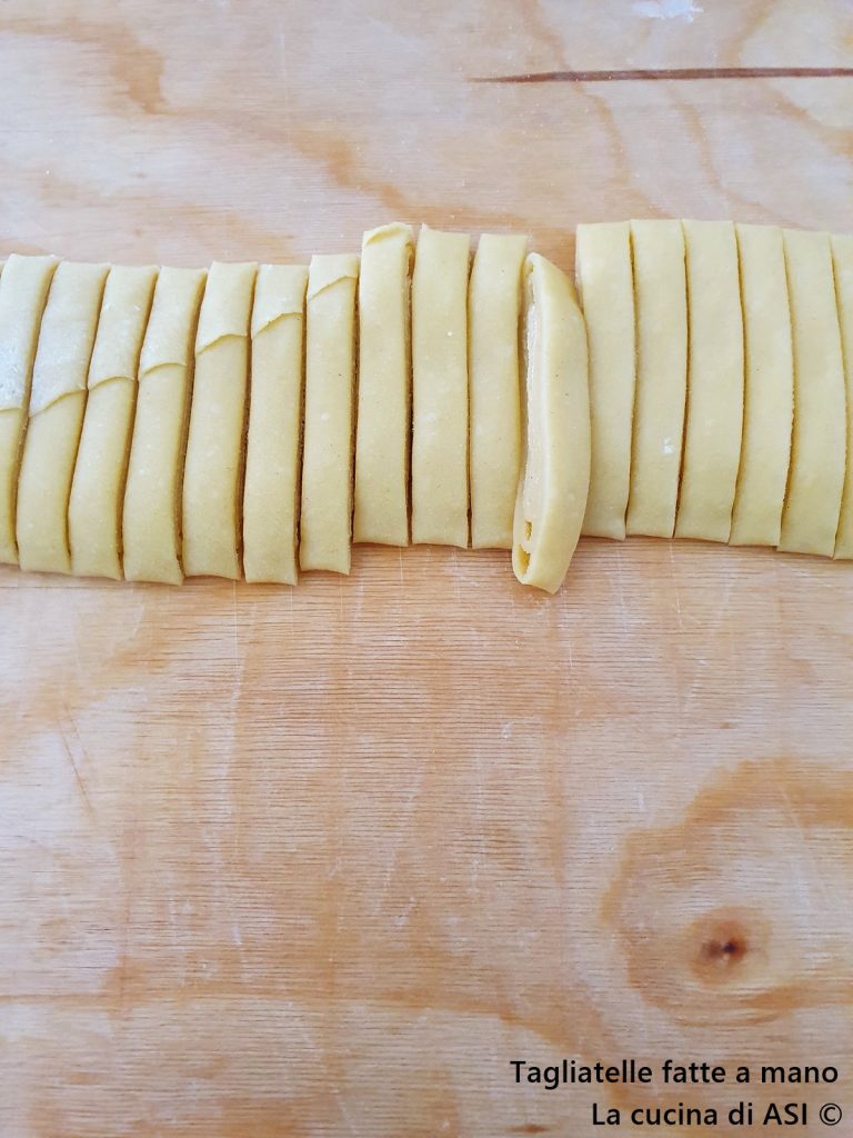 handmade tagliatelle