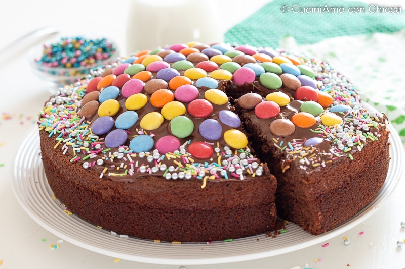 Harlequin Cake with Nutella