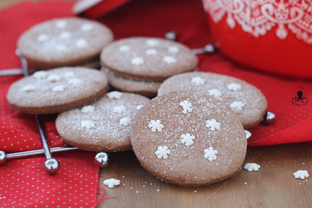 Hazelnut and Cocoa Cookies, recipe with and without Thermomix