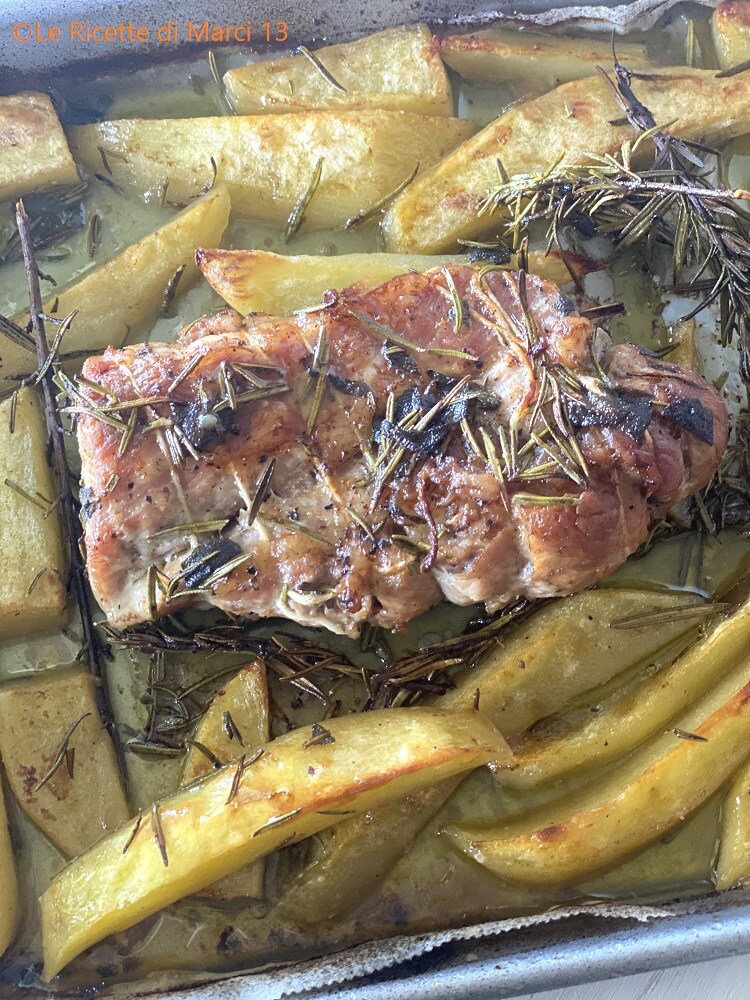 Homemade Oven Roast Beef with Potatoes