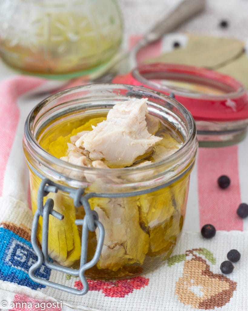 Homemade Tuna in Oil