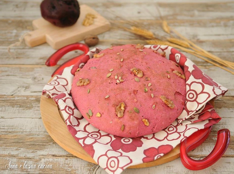 Beetroot and Walnut Bread