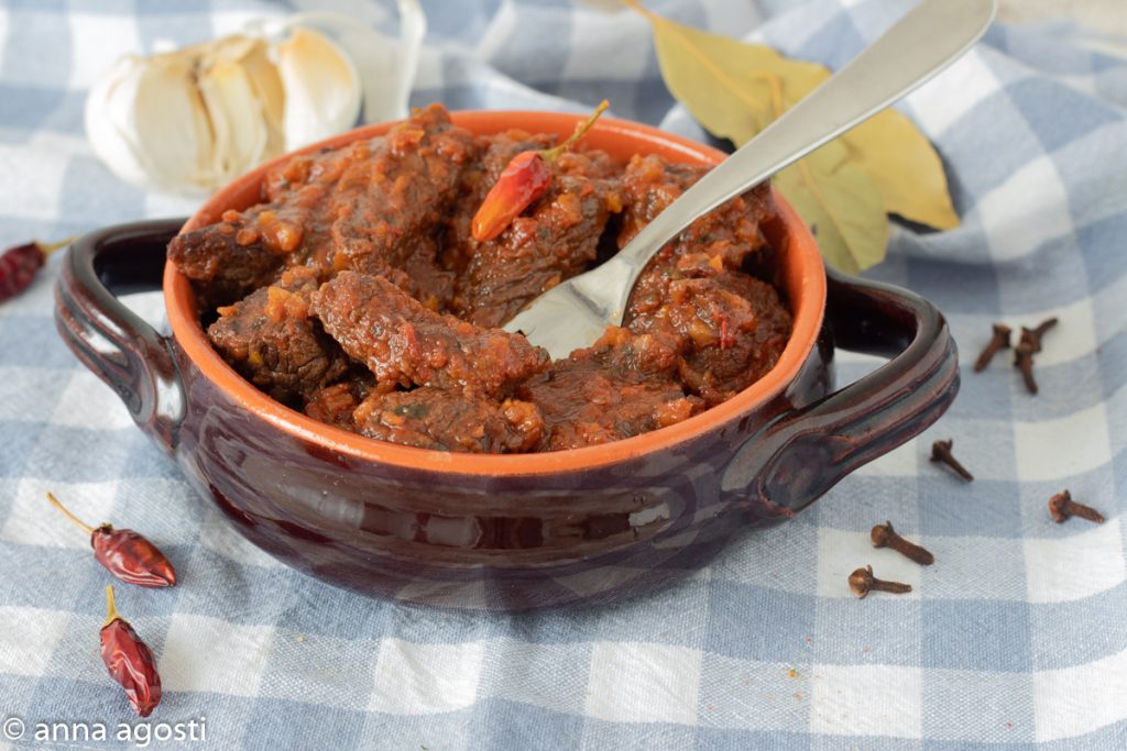 Horse Stew Typical Salento Recipe