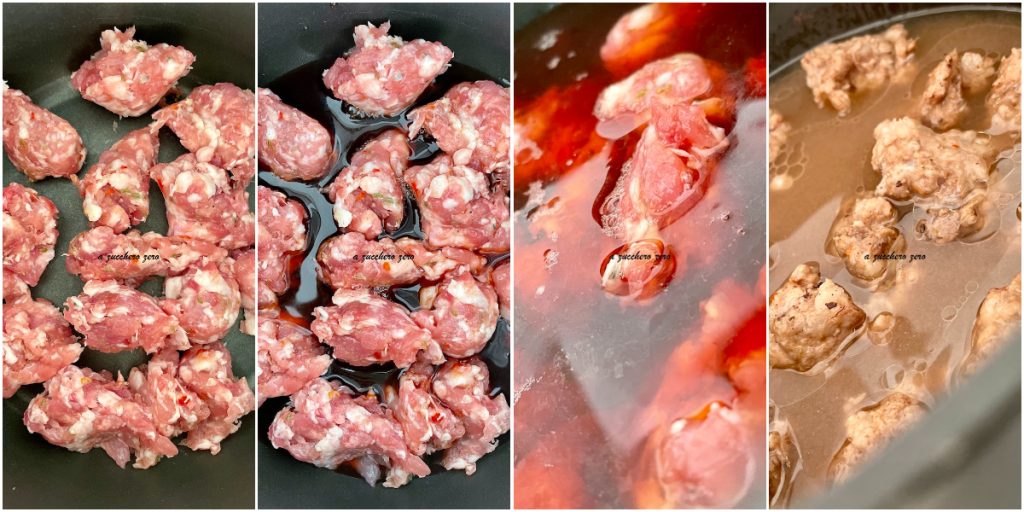How to degrease sausage without casing
