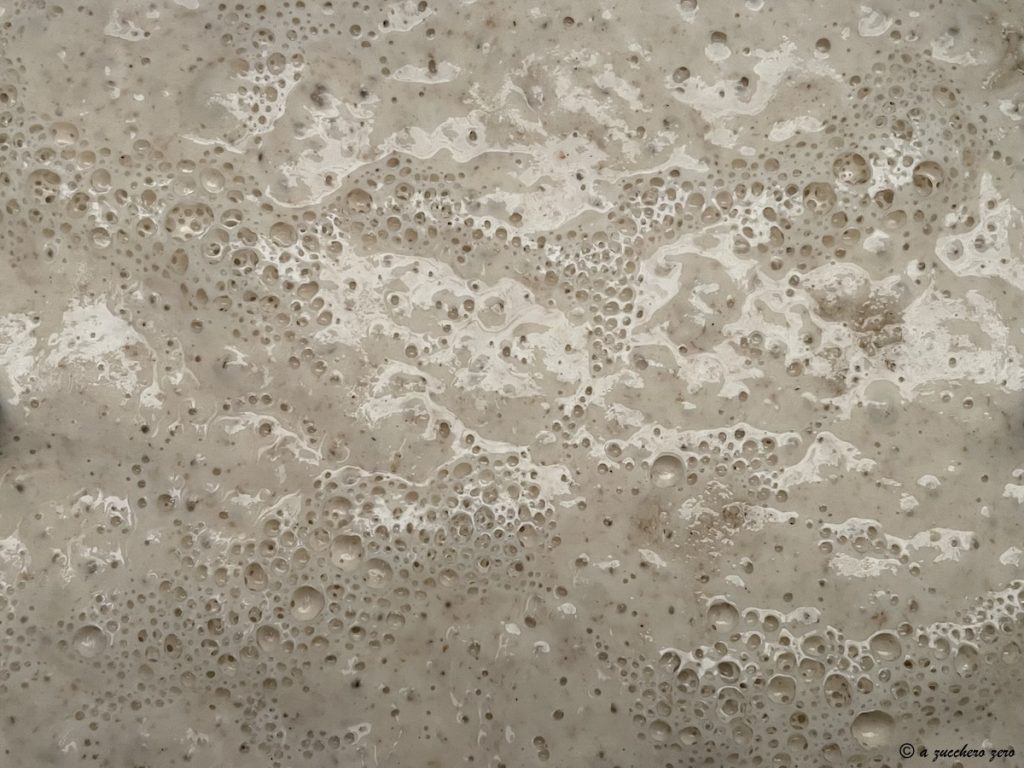 How to prepare the wholemeal poolish liquid pre-dough for bread and pizza