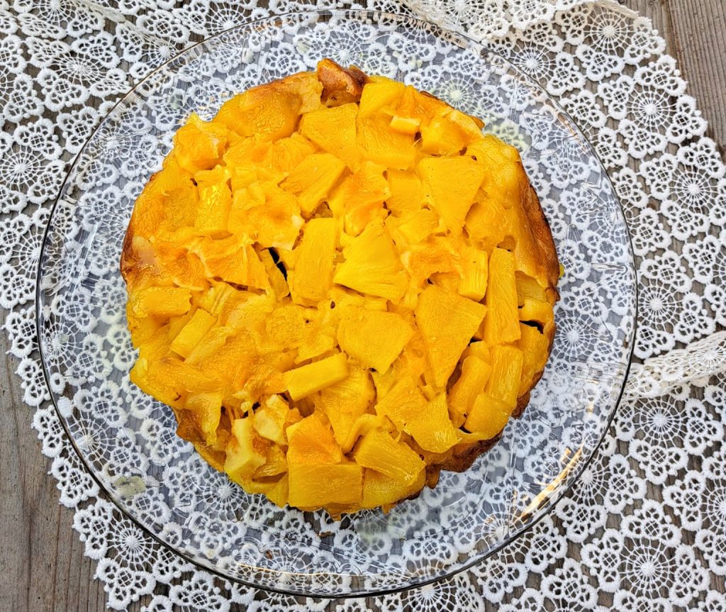 Pineapple and Orange Upside-down Cake