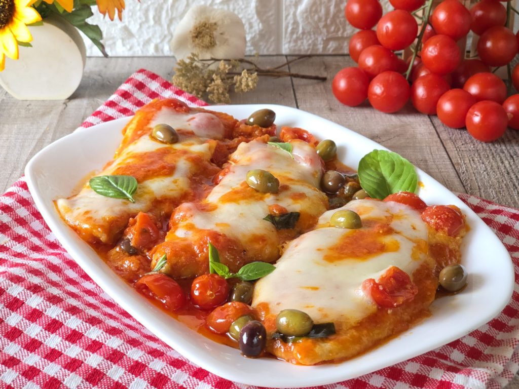 Turkey Slices Pizzaiola