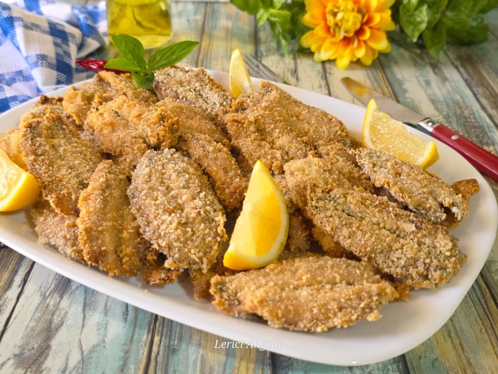 Breadcrumbed Anchovies in the Oven or Air Fryer