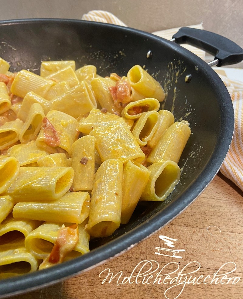 pasta with tomato cream