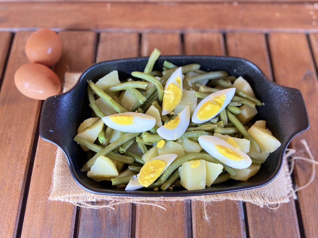 potato and green bean salad
