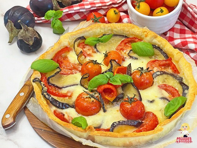 Eggplant Savory Pie