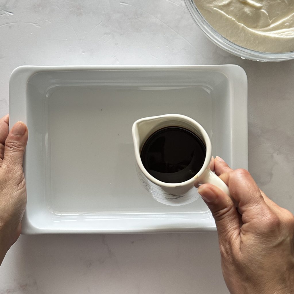 coffee for sugar-free tiramisu