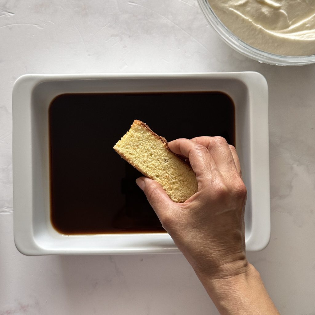 soaking sugar-free cookies in coffee
