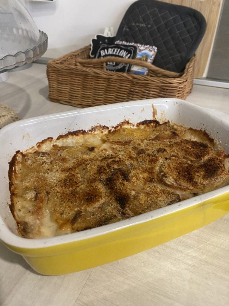 easy potato parmesan