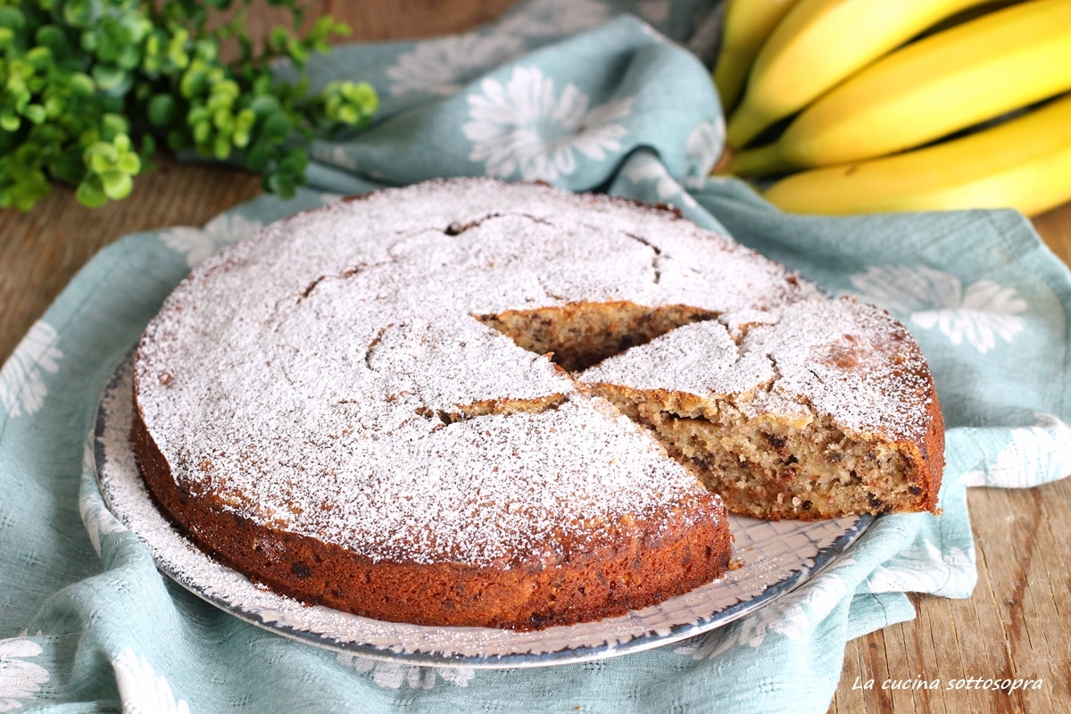 Banana and Chocolate Chip Cake