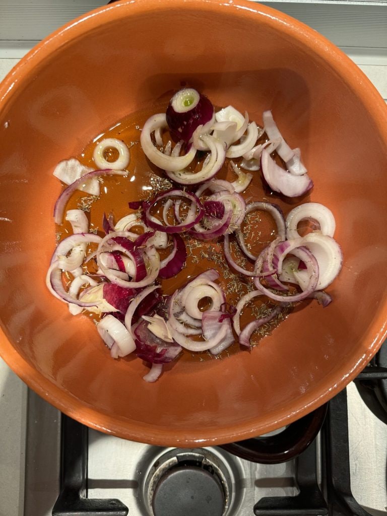 sauté the onion