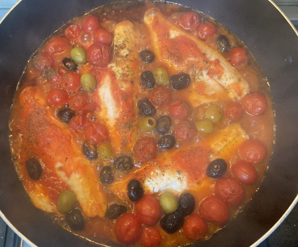 cooking sea bass fillets