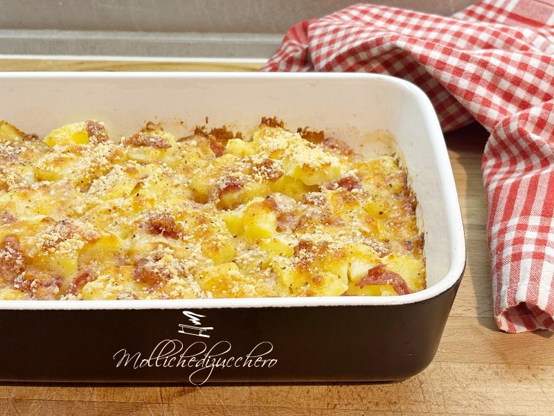 Baked Potatoes and Scamorza