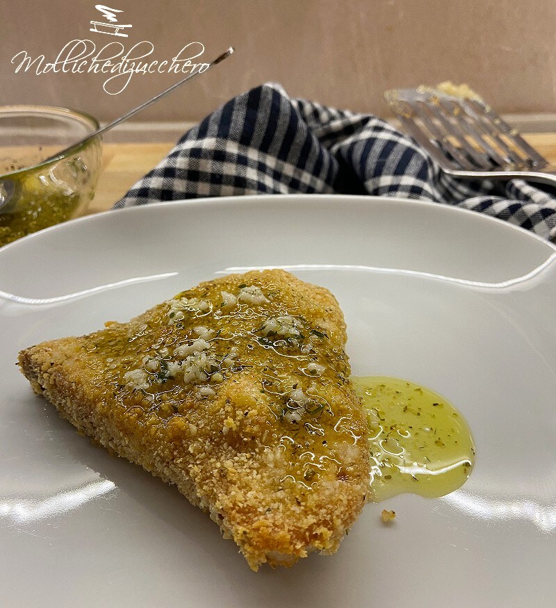 Baked Breaded Swordfish
