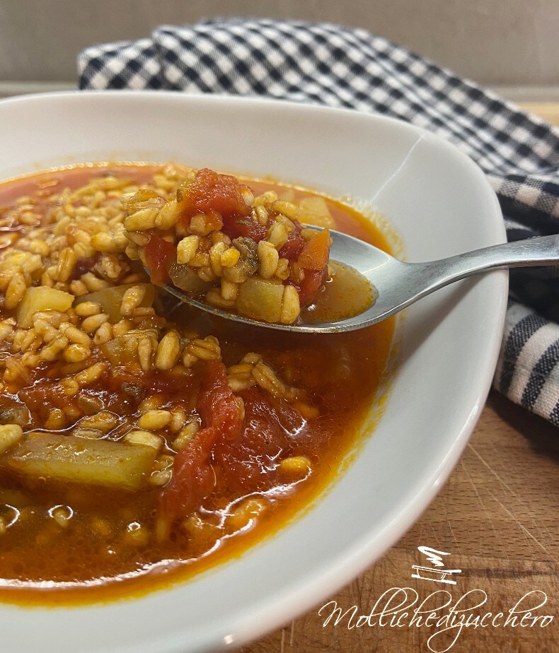 Savory and Quick Wheat Soup