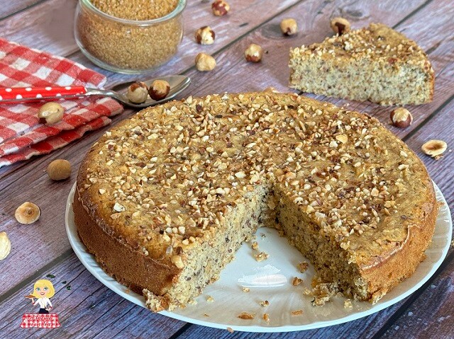 HAZELNUT CAKE WITH ONLY 4 INGREDIENTS