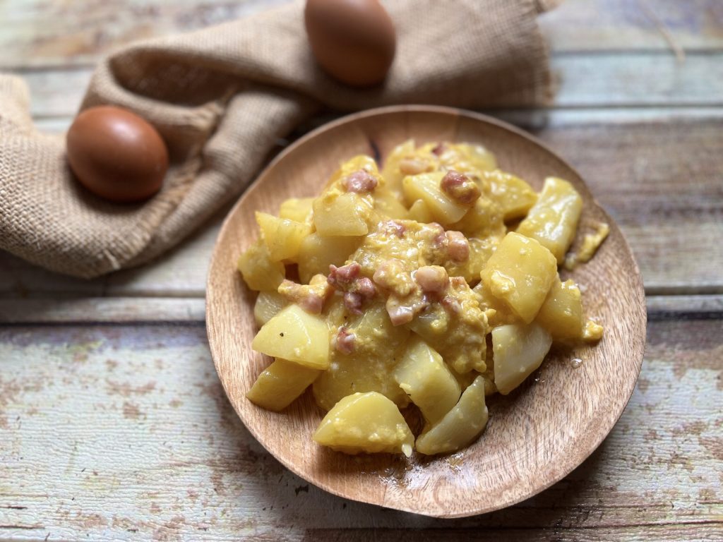 Carbonara Potatoes