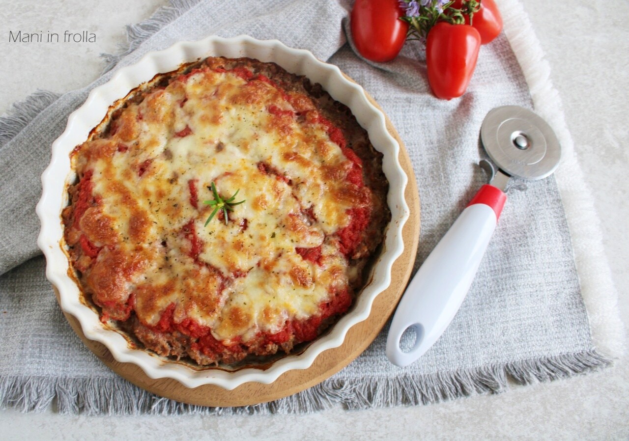 Ground Meat Pizza