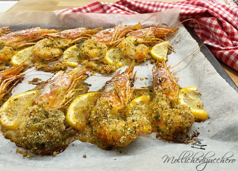 Oven-Baked Breaded Prawns