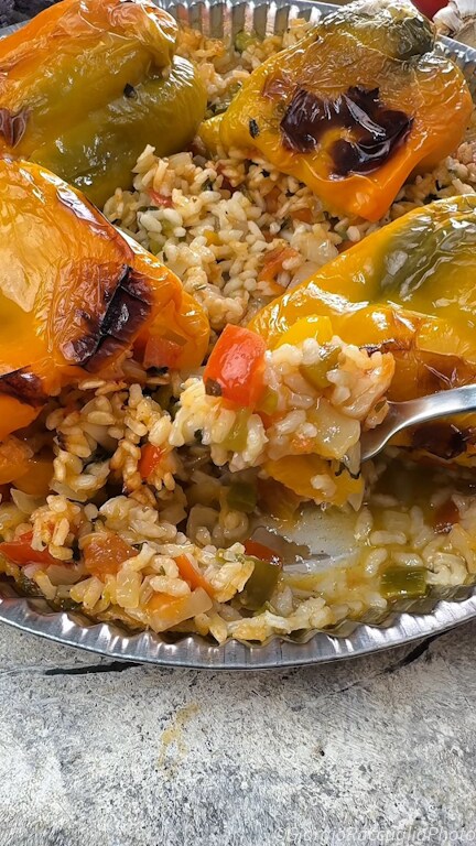 Rice Stuffed Peppers