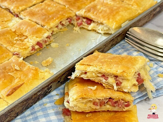 PUFF PASTRY SAVORY PIE