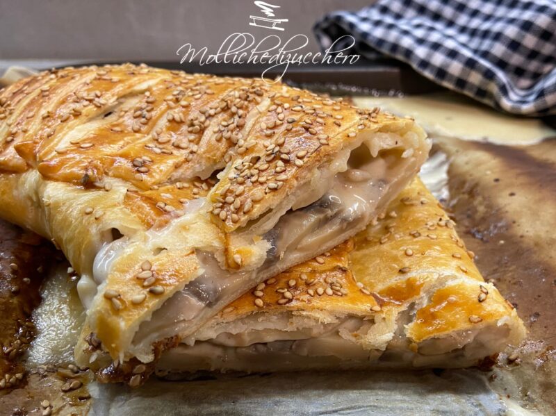 Savory Mushroom Strudel