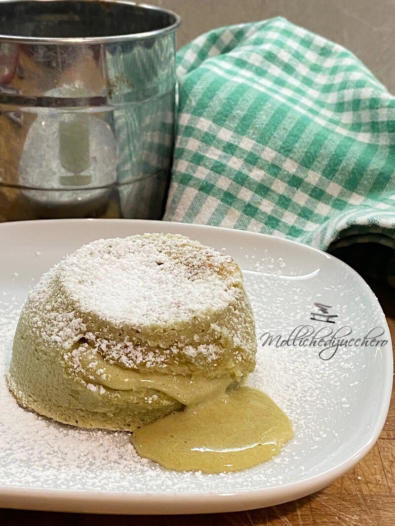 Pistachio Lava Cake