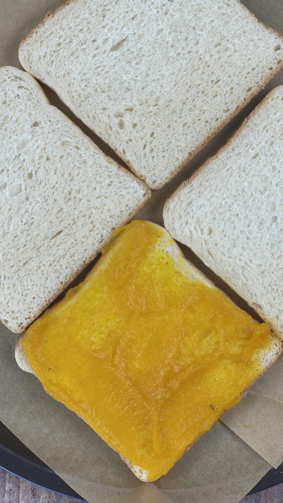 Pumpkin and Cheese Toast