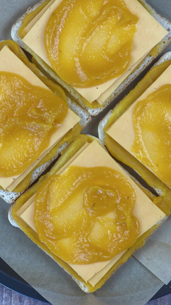 Pumpkin and Cheese Toast