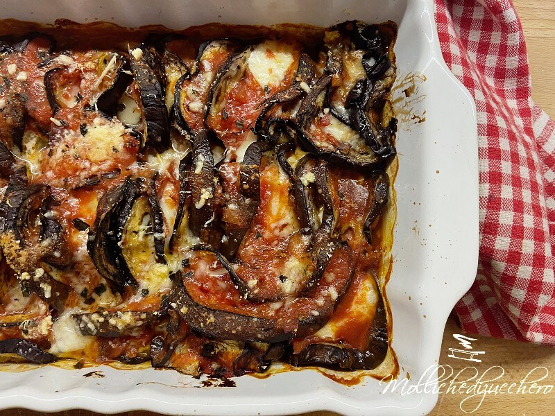 Eggplant Rolls with Salami and Cheese