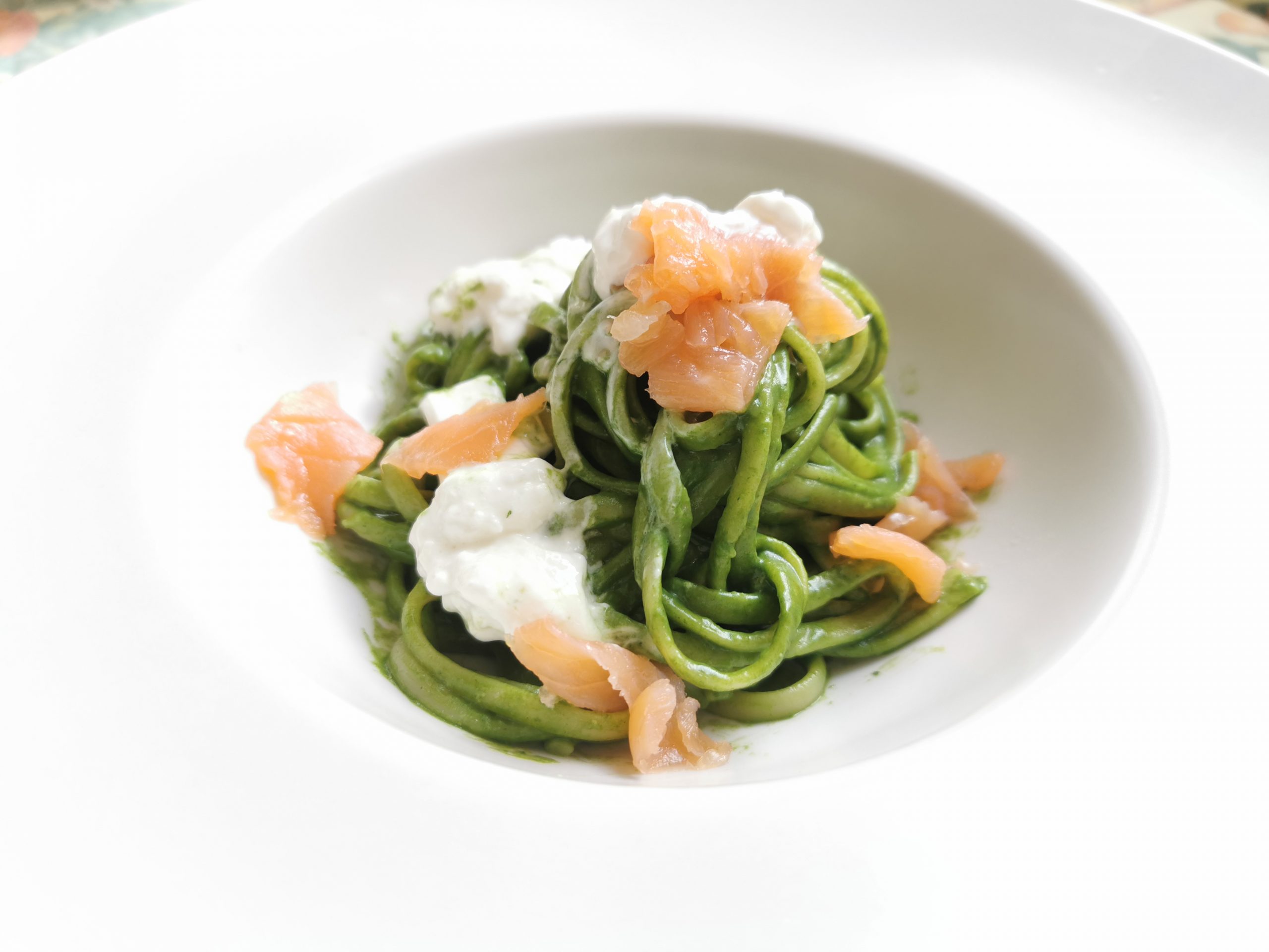 RISOTTO-STYLE PASTA IN GREEN WATER
