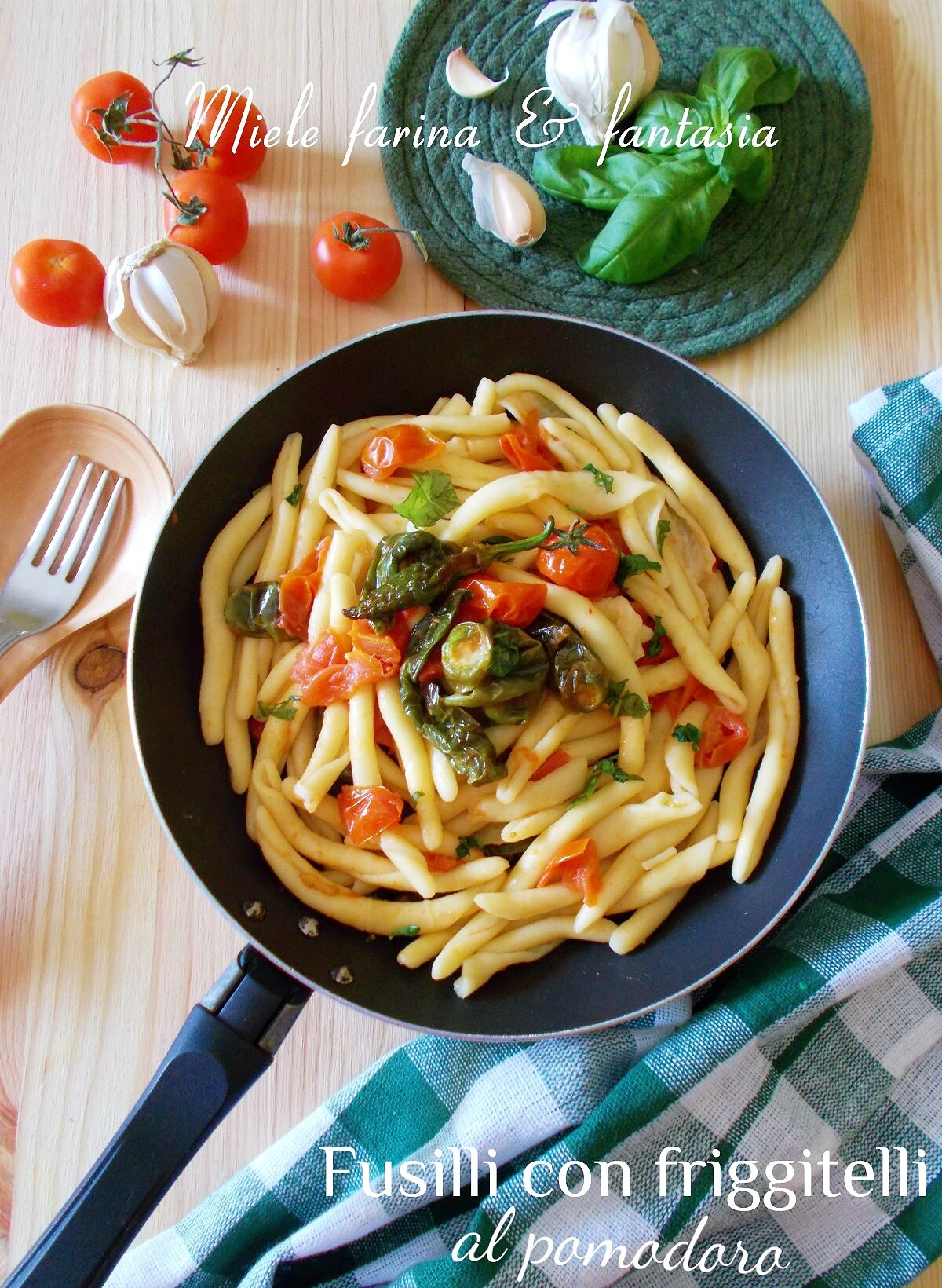 Fusilli with Friggitelli Peppers