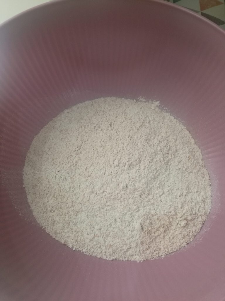 Pour the flour into a bowl