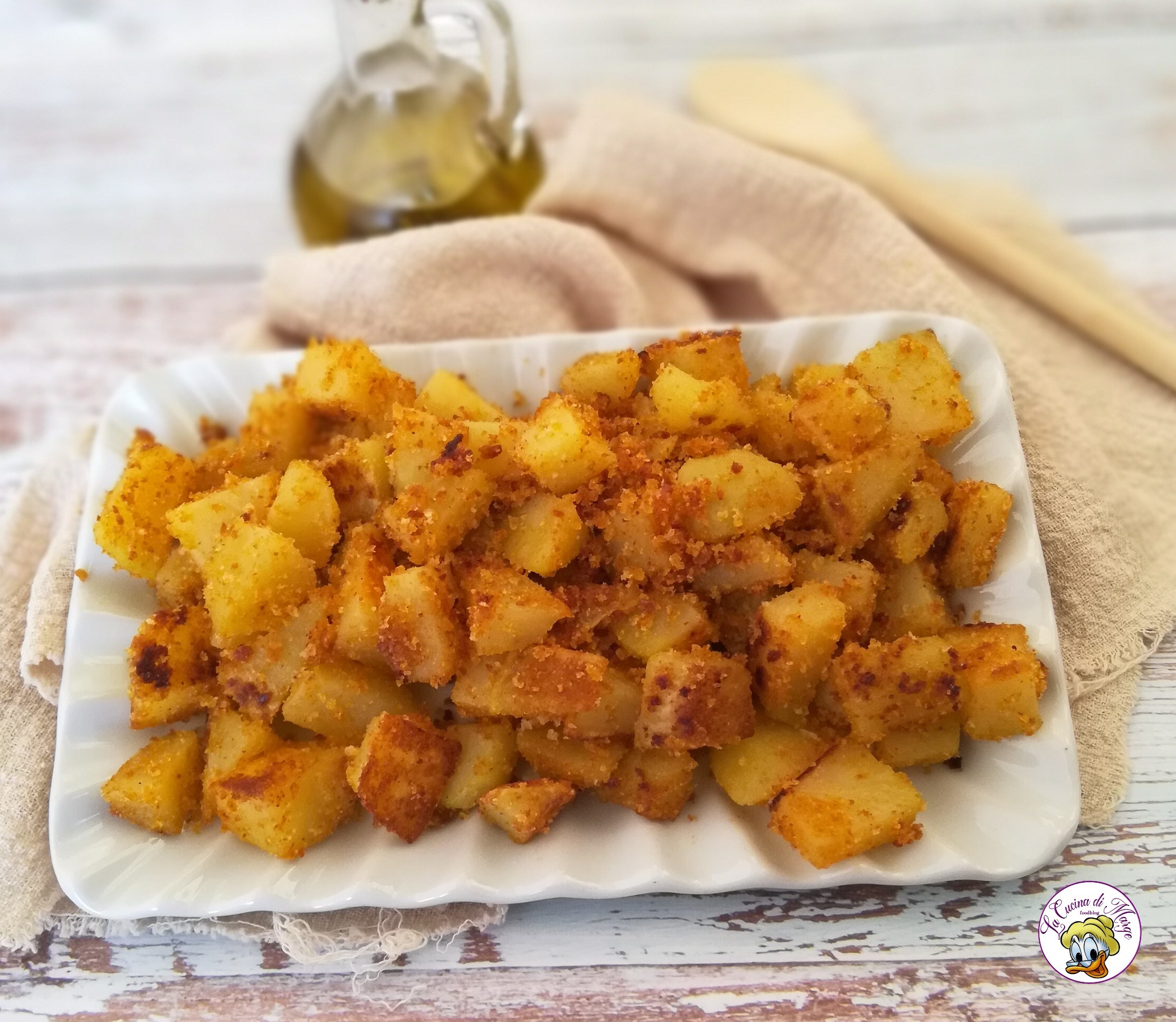 PAPRIKA AND BREADCRUMB POTATOES