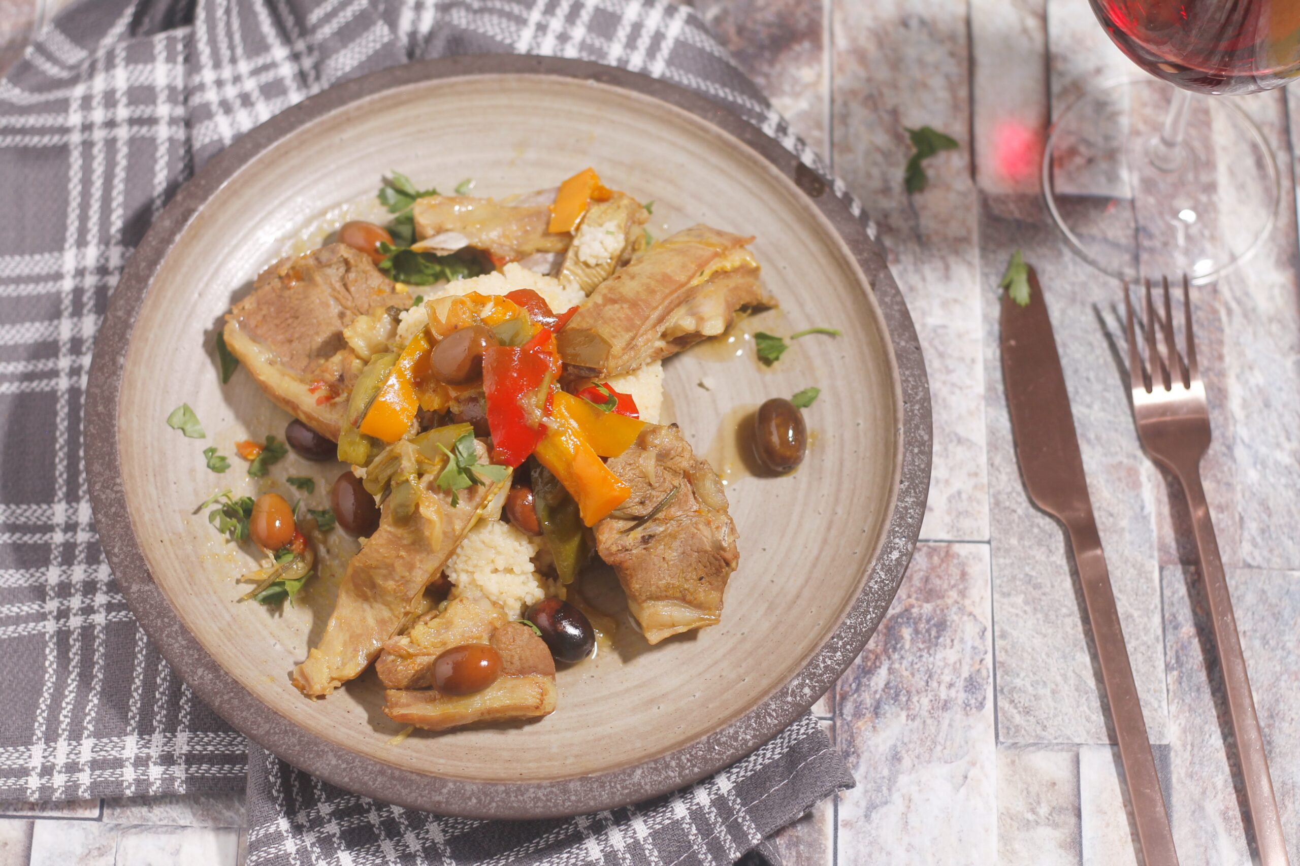 Lamb Stew with Peppers