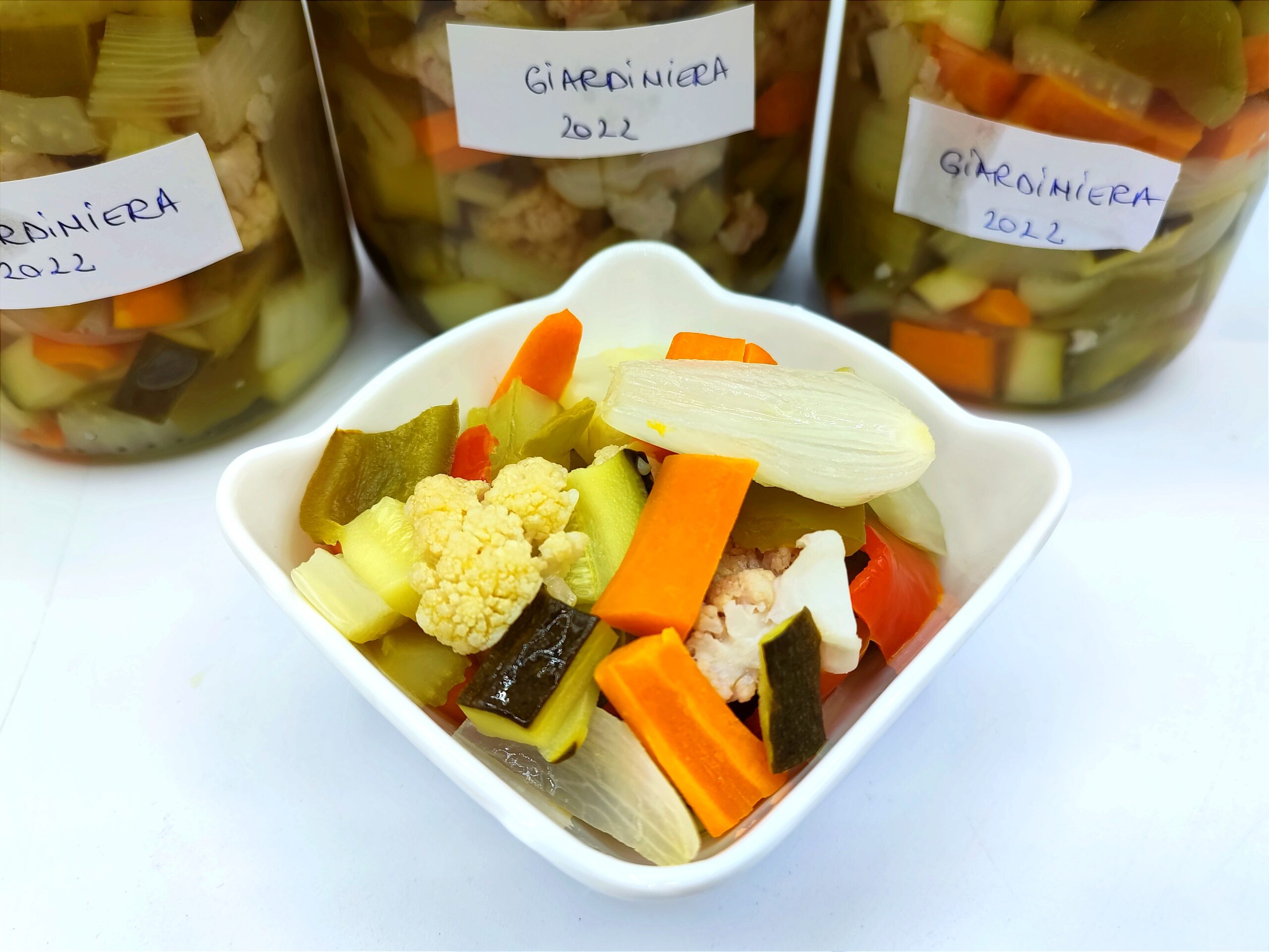 Sweet and Sour Vegetable Giardiniera
