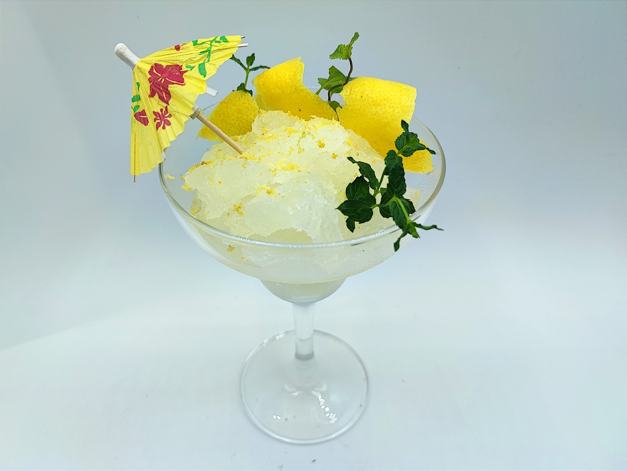 Easy and Quick Lemon Granita