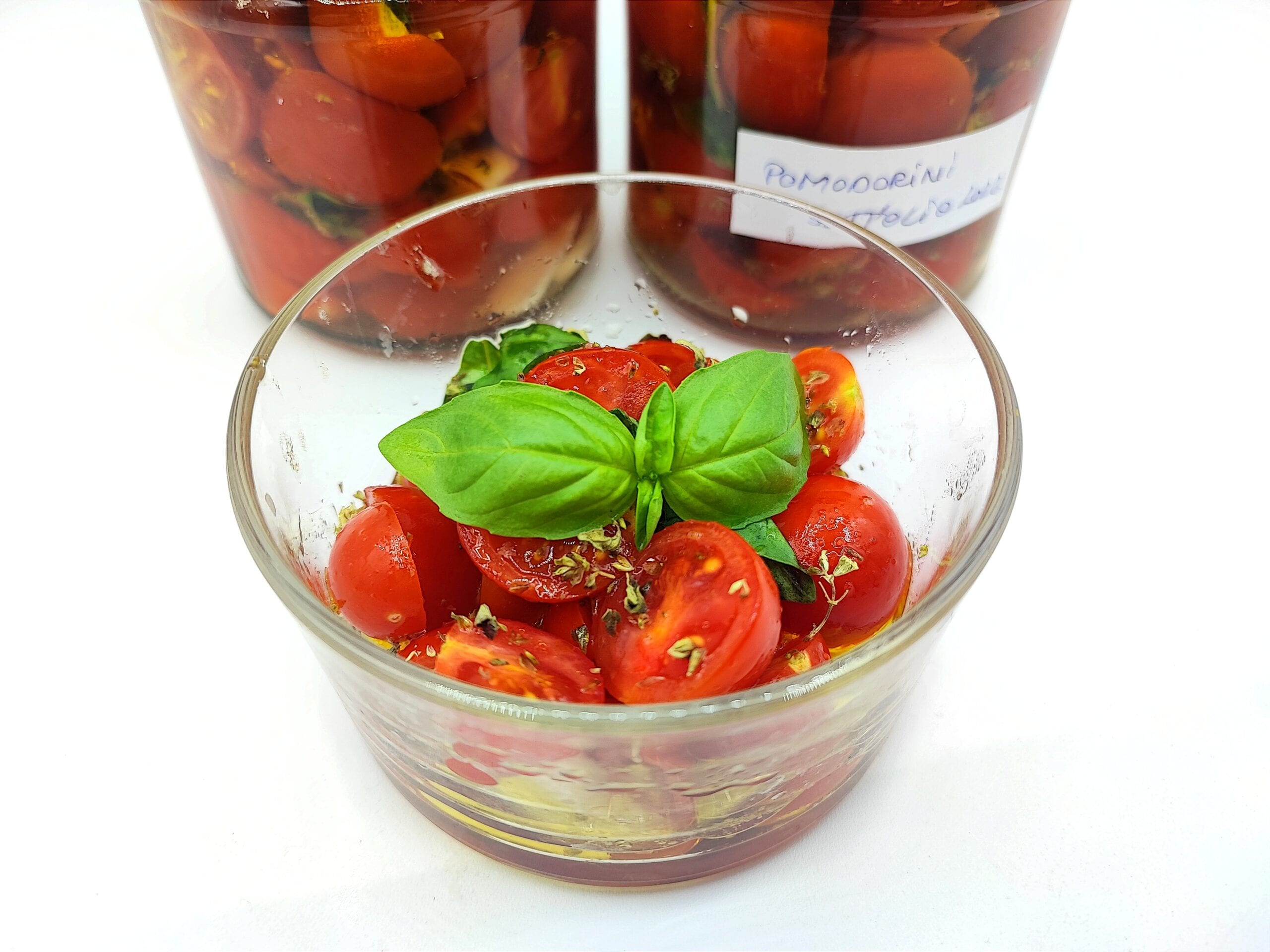 Fresh Cherry Tomatoes in Oil without Preservatives