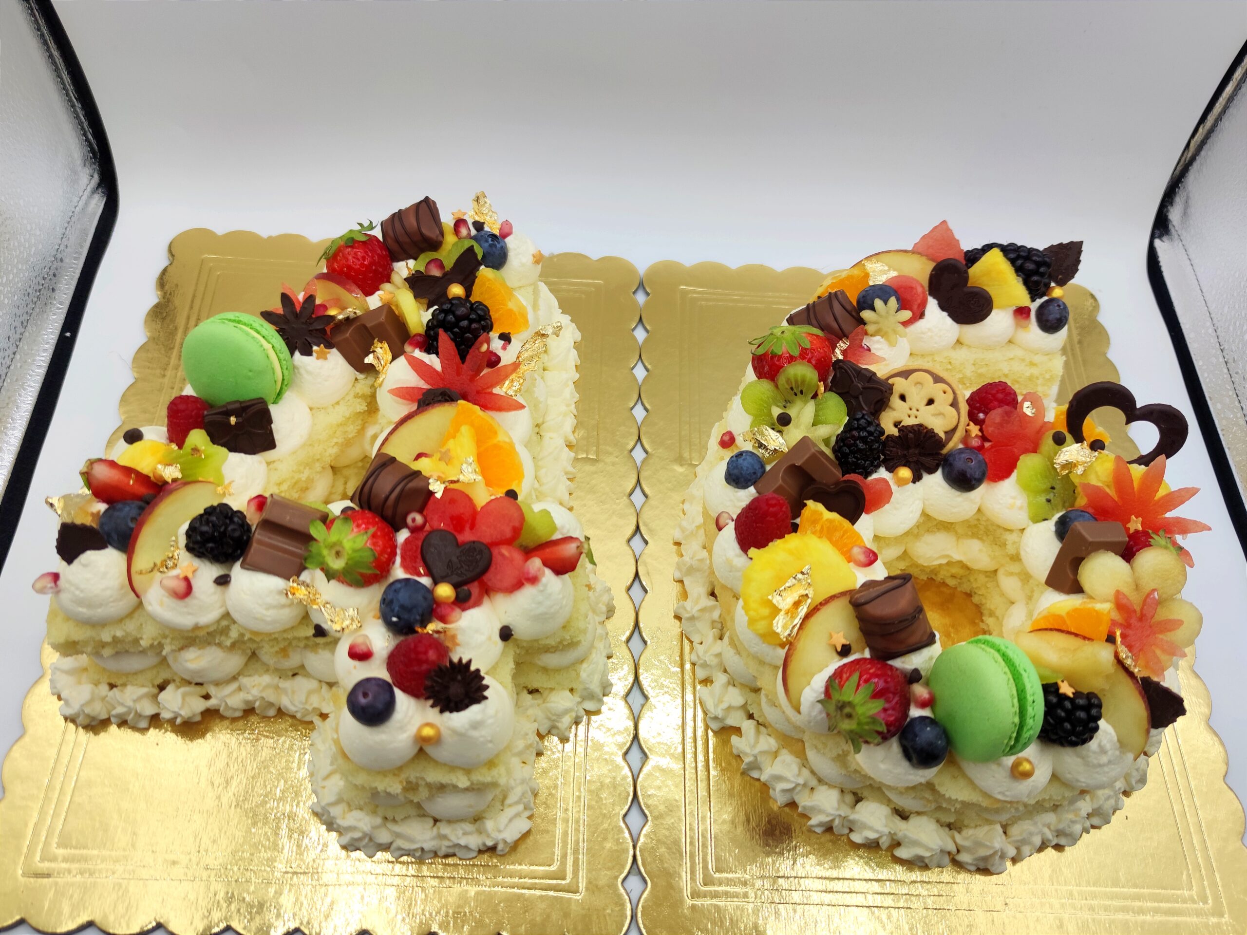 Double Number Birthday Cake