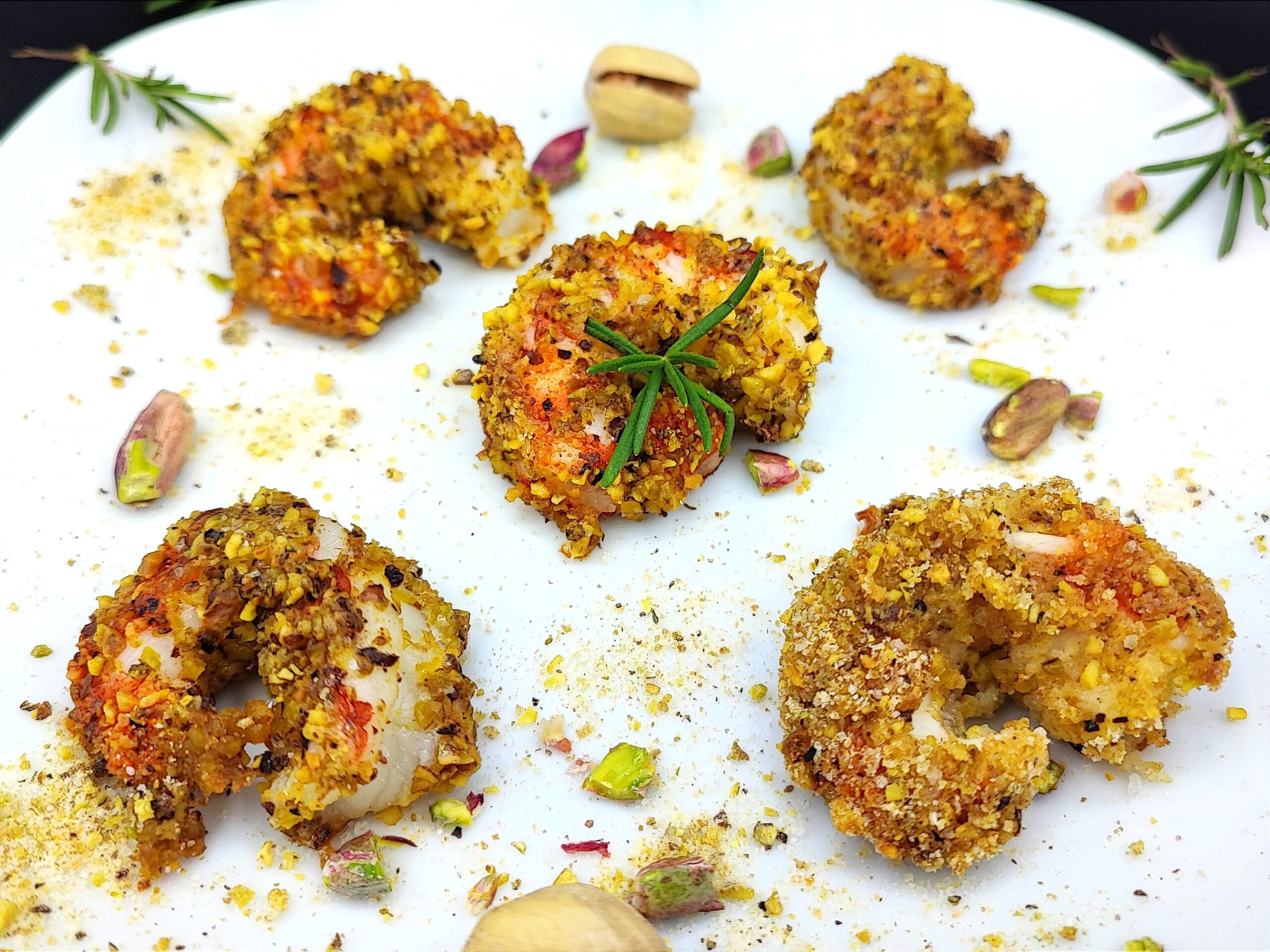 Pistachio Baked Shrimp