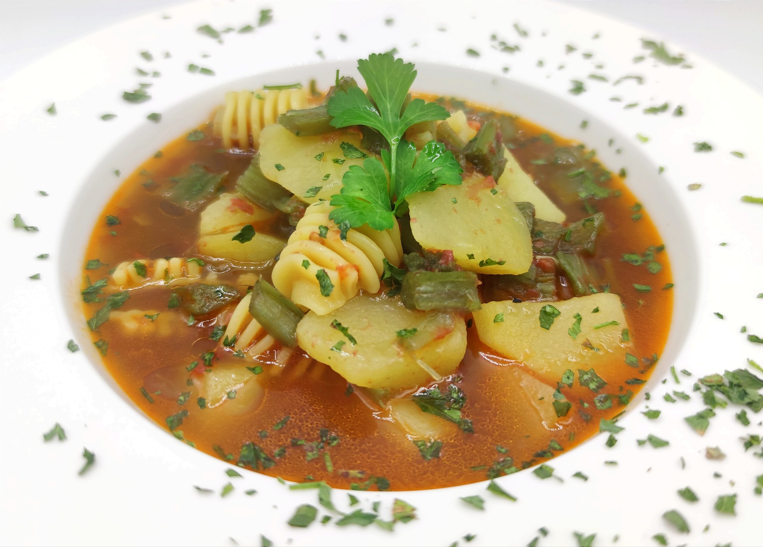 Cardoon and Potato Soup